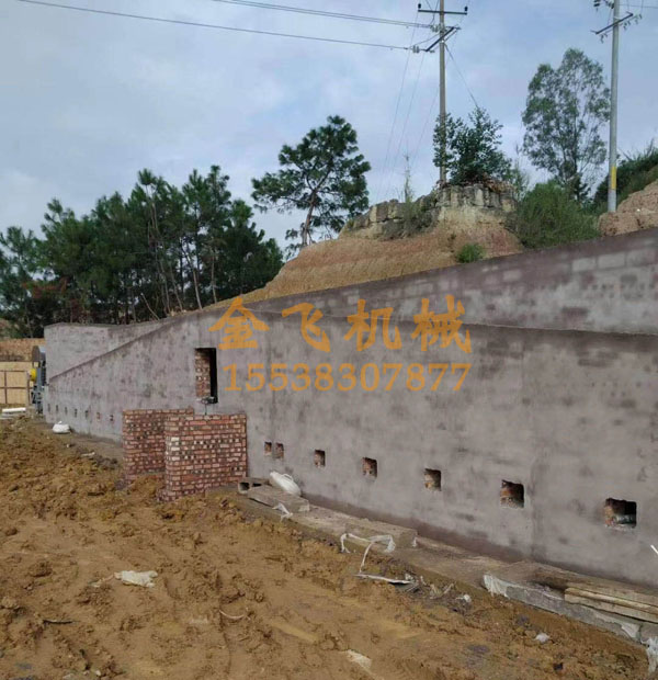 土建隧道窯烘干現場